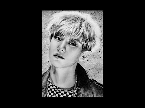 Chanyeol ( 박찬열 ) ♥ EXO (엑소) ♥ Kpop  ♥ Speed Drawing