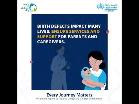 Surveillance of birth defects must be strengthened || WHO Bangladesh