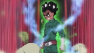 Rock Lee opens the 5th gate [4K] - Naruto