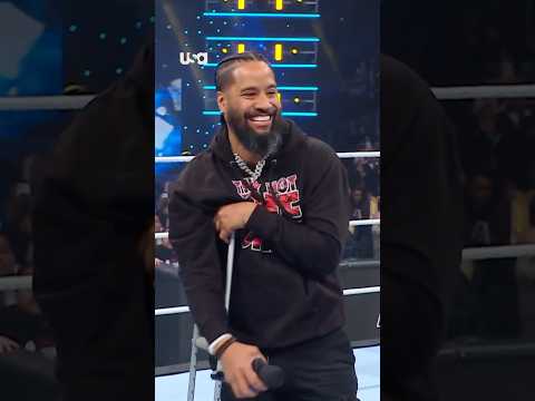 Jimmy Uso talks WarGames, family, and his big toe… YEET! 🤣 #WWE #SmackDown