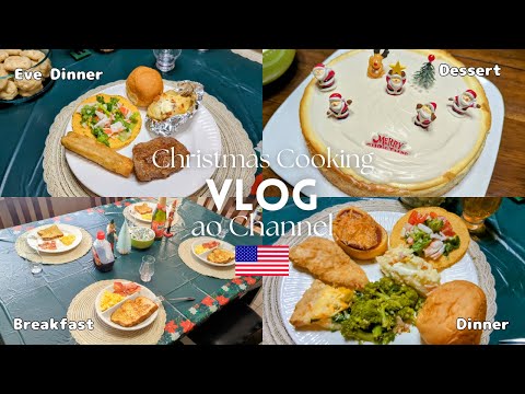 Christmas Cooking VLOG🎄🎅🎂 - Japanese mom in USA - Christmas menu and ideas - Busiest day in the year