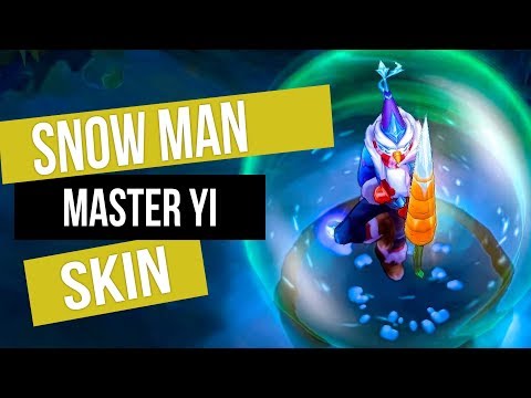 Master Yi: Snow Man Skin | Spotlight • League Of Legends