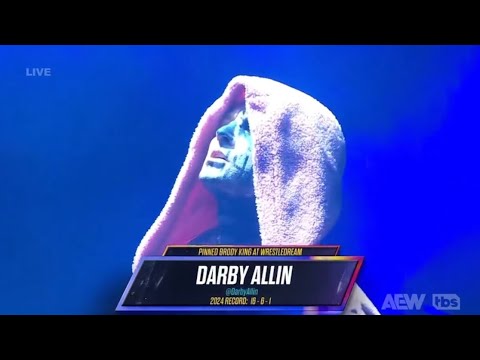 DARBY ALLIN ENTRANCE DYNAMITE 27/11/24