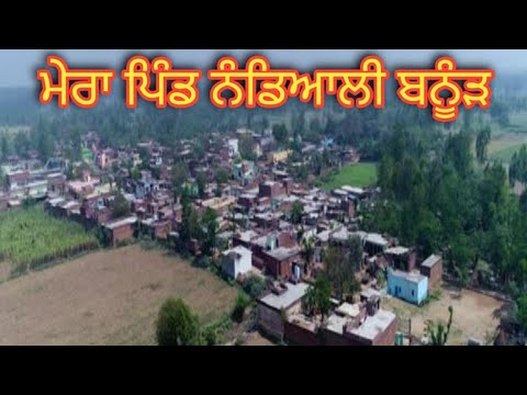 My Village Nandiali Banur || Drone Photography || #Deep_vlog_1 #daliyvlog