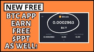 New Free Bitcoin App: Earn FREE BTC 2023! (+Pop Social App - Earn FREE $PPT)