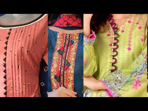 dress neck designs for ladies/ latest neck designs