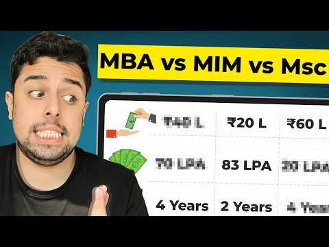 MBA vs MIM vs MSc - What should you choose?