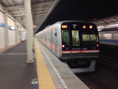 暇撮り124 東西線原木中山駅 新発車メロディー