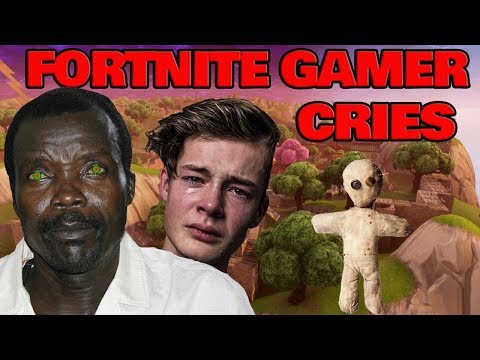 African Rebel VOICE TROLLING! Fortnite Gamer Cries Over Real Address Located! (KONY)