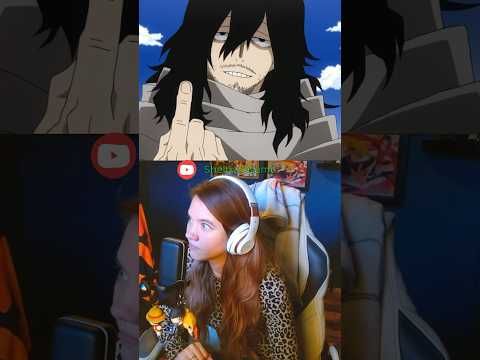 Umm hello Mr. Aizawa 😭 #animereaction #reaction #anime #myheroacedemia