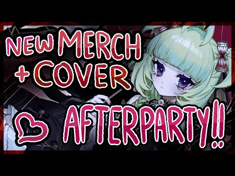 【 NEW MERCH + COVER AFTERPARTY 】Bug's First Official Merch !! Yippee !!