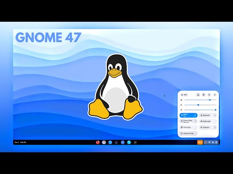 Gnome 47 Professional Customization • Desktop Setup for Linux • Fedora, Arch, Ubuntu, Manjaro,...