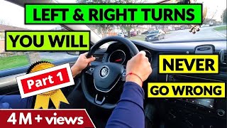 HOW TO TURN  LEFT  | ❤️ 90k LIKES ❤️ | PART 1 | #drivingtips