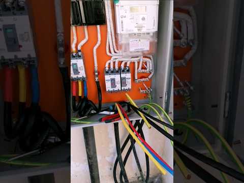 3 phase panel board installation part 1