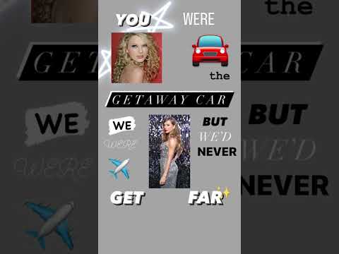 Getaway Car 🖤