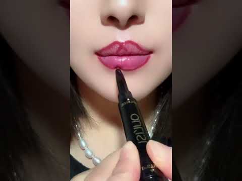 Lipstick hacks tutorial 🥰🥰 #makeup #tiktok #shorts #asmr #makeuptutorial #christmas  #newyear