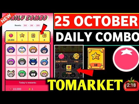 Tomarket daily combo