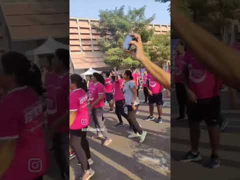 marathon #pink run #5kmrunning #subscribe #viral #palavaphase2 #palava #trendingshorts #shorts