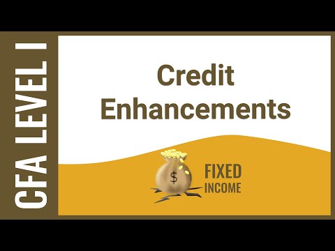 CFA Level I Fixed Income - Credit Enhancements