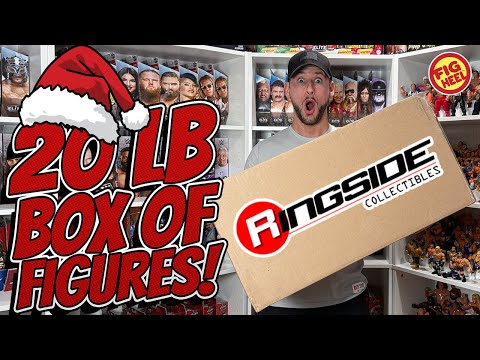 UNBOXING A 20 LB BOX OF WRESTLING FIGURES FROM RINGSIDE COLLECTIBLES!