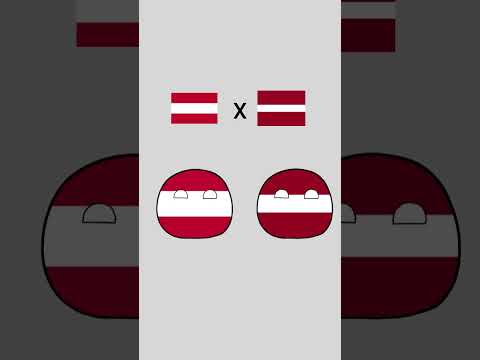 Countries with similar flags | Ib:@clooterr | #shorts #viral #countryballs #flags