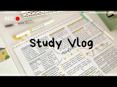 Productive Study Vlog ☕⏰ | breakfast , studying ,  cooking , breaks