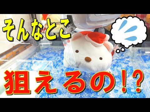 【UFOキャッチャー】アームパワーがヤバい！？そんな状態でもあるところを狙った結果…！？　(I want to get Sumikkogurashi!)