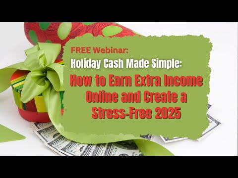 How to Earn Extra Income Online and Create a Stress-Free 2025