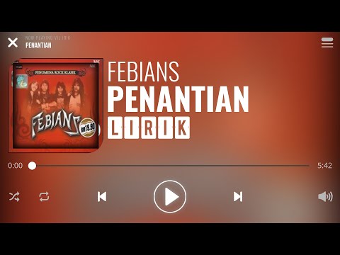 Febians - Penantian [Lirik]