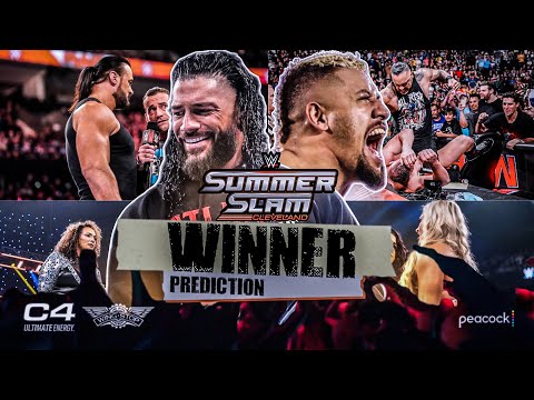 WWE Summerslam 2024 - Winners Prediction HD | WWE Summerslam 2024 Official Card Prediction HD