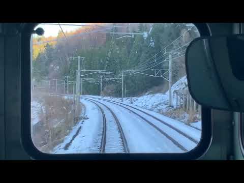 [前面展望]しなの鉄道北しなの線黒姫駅から妙高高原駅