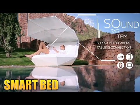 SMART BED TECHNOLOGY : Smart Home Automation 2021 | Modern Homes Tour - Part 7