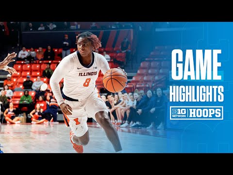 Southern at Illinois | HIGHLIGHTS | Big Ten Women's Basketball | 12/20/24