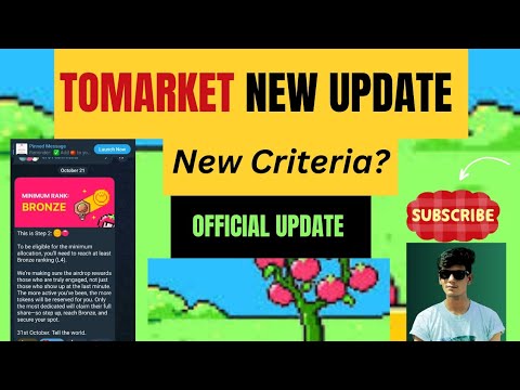 Tomarket minimum rank | Tomarket new Airdrop criteri | #tomarketsecretcode #tomarketapp #earningapp