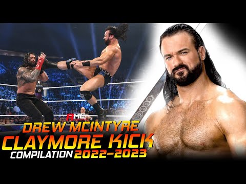 WWE Drew McIntyre - Claymore Kick Compilation 2022-2023 | By Acknowledge Me