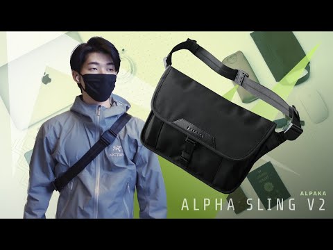 ALPAKA ALPHA SLING V2 / Functional Minimalist MacBook Sling - BPG_189