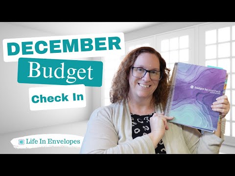 December Budget Check In / TBM BBP Workbook #lowincome #divorce