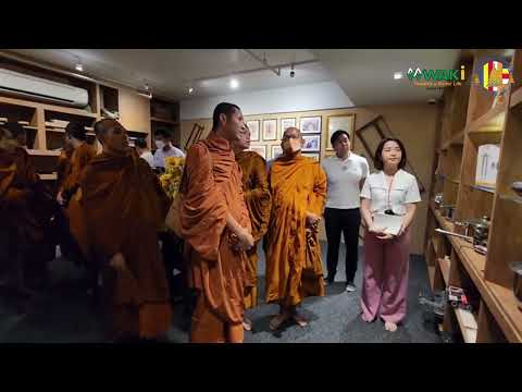 Bhante Ujuko, Abbot of Paccayadhamma Vihara Buddhist Society visit WAKi Relic Musuem