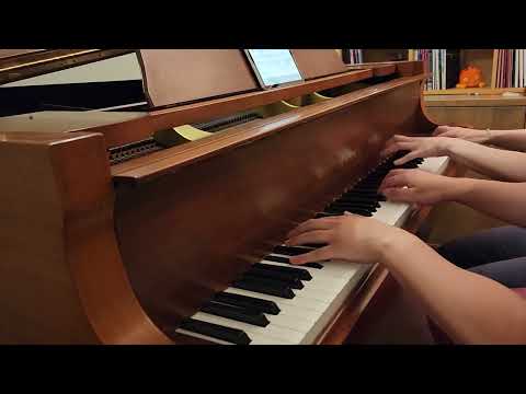 The Legend of Zelda: Ocarina of Time - Gerudo Valley Piano Duet 4 Hands | Koji Kondo