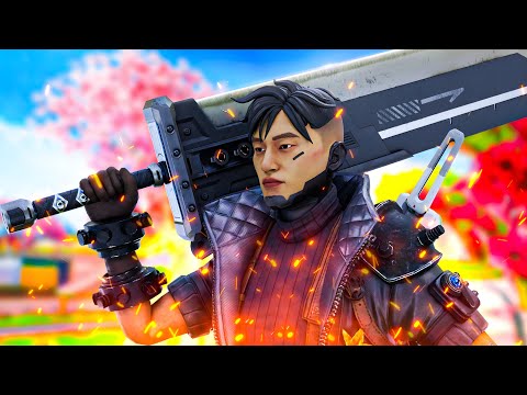 Crypto Main UNLOCKS the Buster Sword Heirloom | Apex Legends x Final Fantasy Gameplay