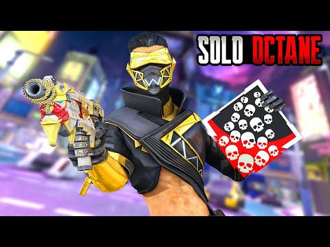 SOLO OCTANE 22 KILLS AND 6000 DAMAGE IN NEW SEASON 22 (Apex Legends Gameplay)