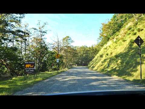 Hokkaido Prefectural Road Route93 Shari town 4K/60p drive from Kamuiwakka noyu Hot Falls ,Japan