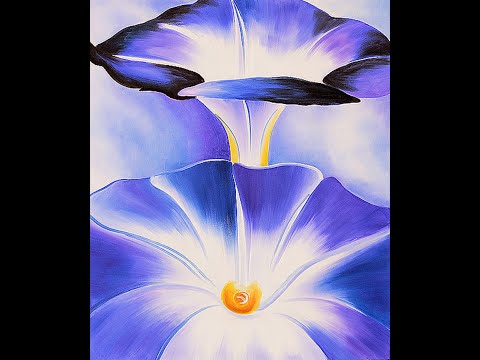 Henry Li's Live Streaming Master's Study Class with Rob Sherrill:  Georgia O'Keeffe Morning-Glories