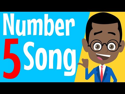 5 | Five | The Number 5 | Maths Song | Action Song | Number Recognition | Maths for Children