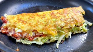 Easy and Delicious Cabbage Recipe キャベツたっぷり! 手抜き料理なのに絶品!朝昼晩、いつ食べても最高！