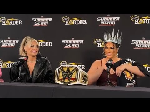 Nia Jax: What Vince McMahon Said About Wrestling In Saudi Arabia | WWE SummerSlam Press Conference