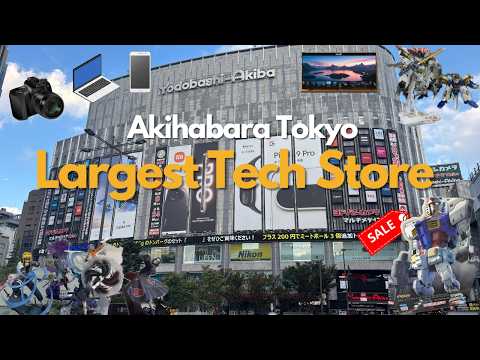 Exploring the Tokyo’s Largest Electronics Store: Yodobashi Camera in  Akihabara