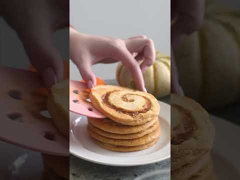 Pumpkin Cheesecake Pancakes 🥞🍁