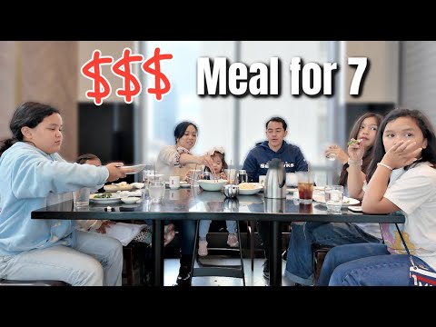 The Cost of Eating Out in 2024 (family of 7) - @itsJudysLife