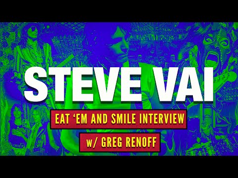 The Steve Vai Eat 'Em and Smile interview | w/Van Halen author Greg Renoff